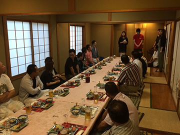 会社壮行会